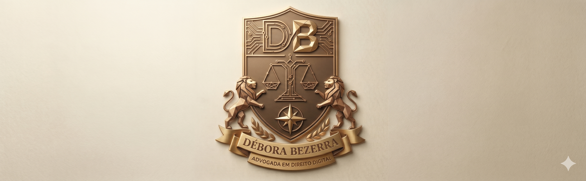 Brasão Débora Bezerra - Advogada em Direito Digital